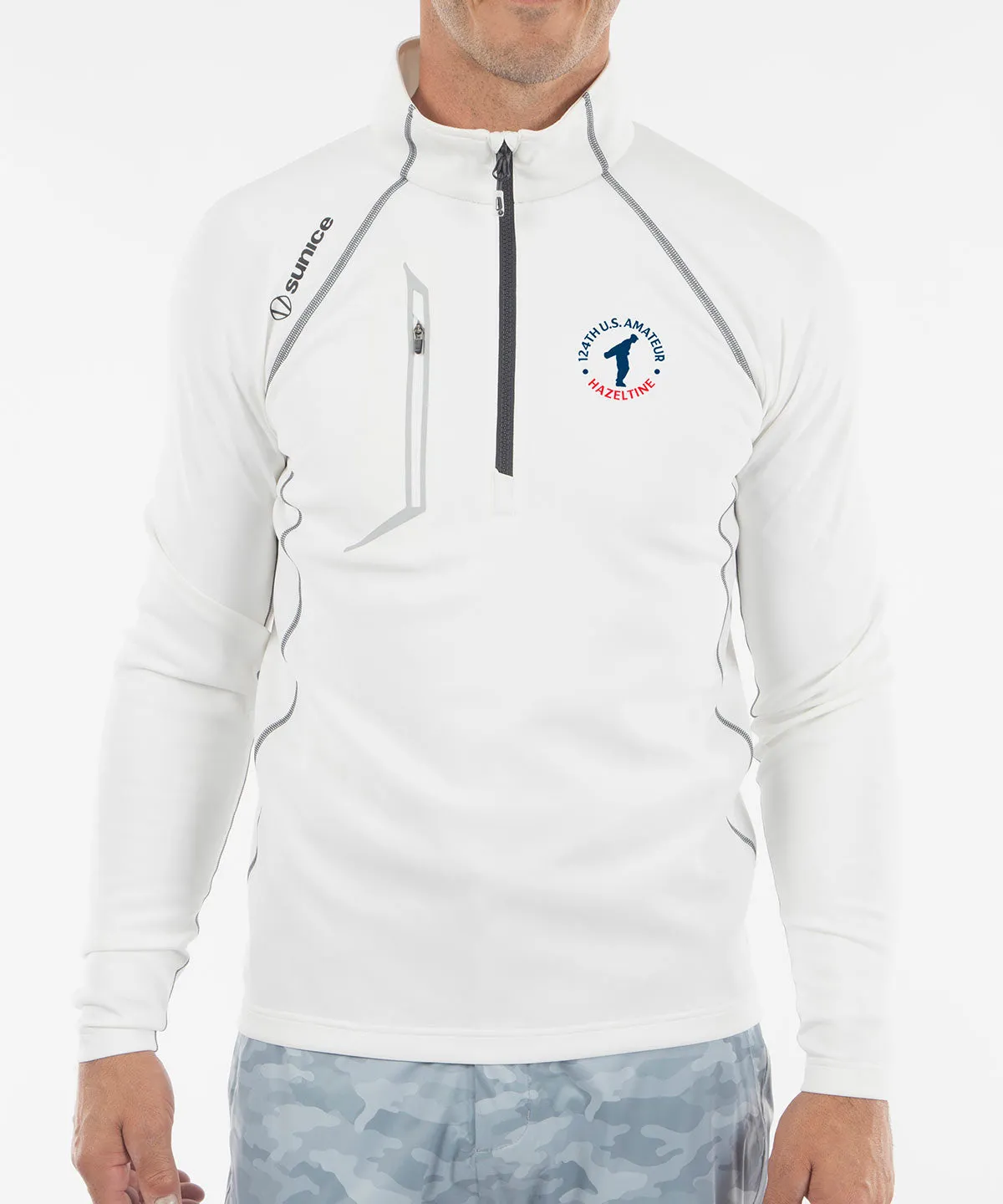 124th U.S. Amateur Sunice Men's Allendale 2.0 Water Repellant Pullover