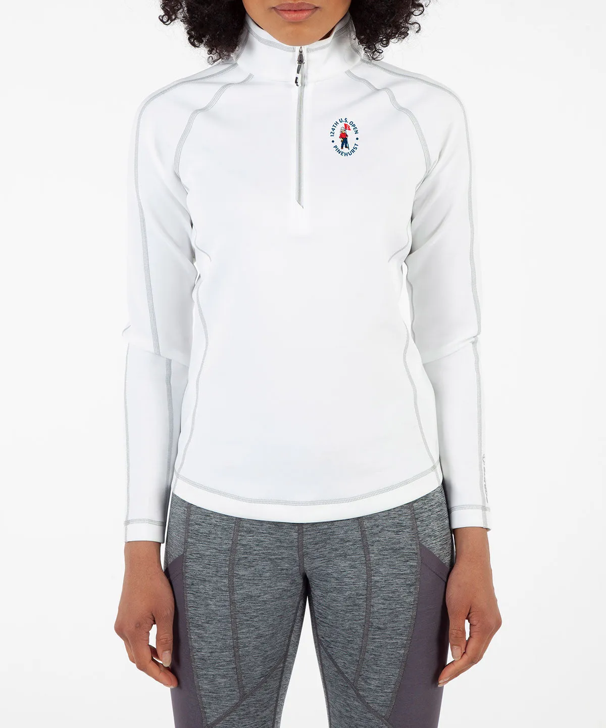 124th U.S. Open Sunice Women's Maddy Lightweight Stretch Half-Zip Pullover