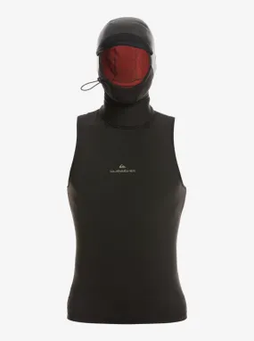 2/2 Marathon Sessions Hooded Wetsuit Vest - Black