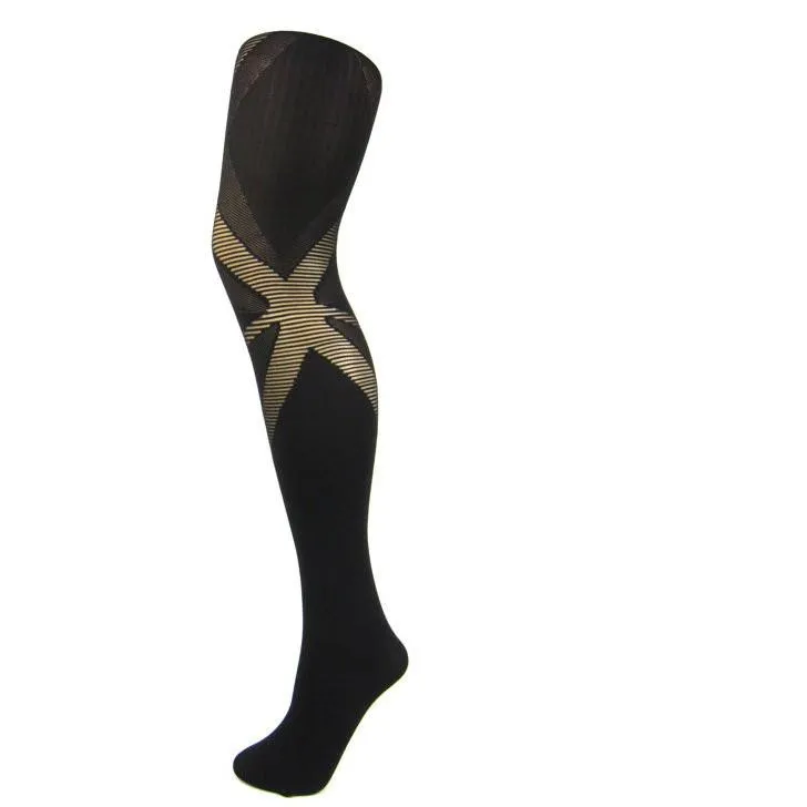 70 Denier Opaque Union Jack Tights