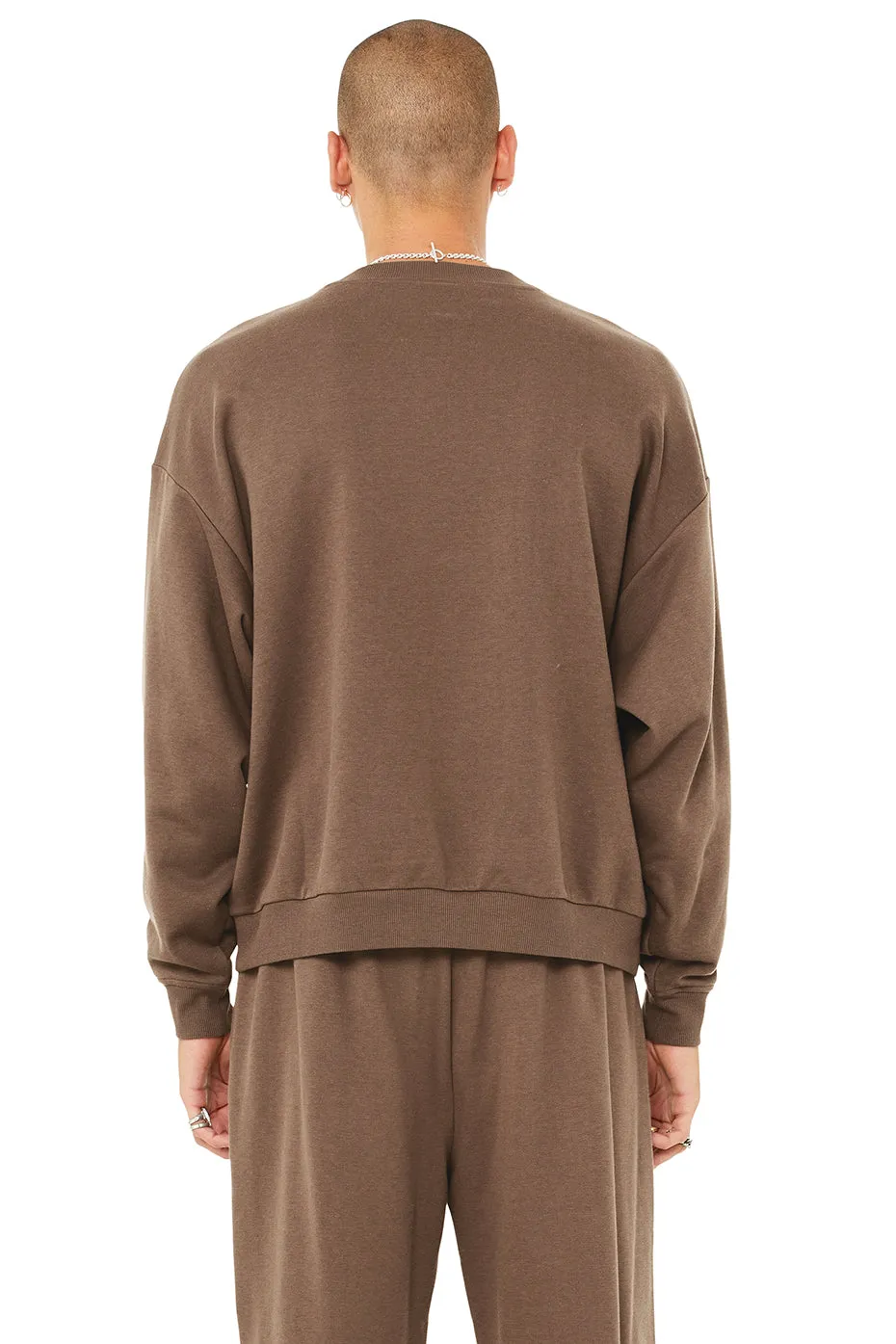 Accolade Crew Neck Pullover - Hot Cocoa