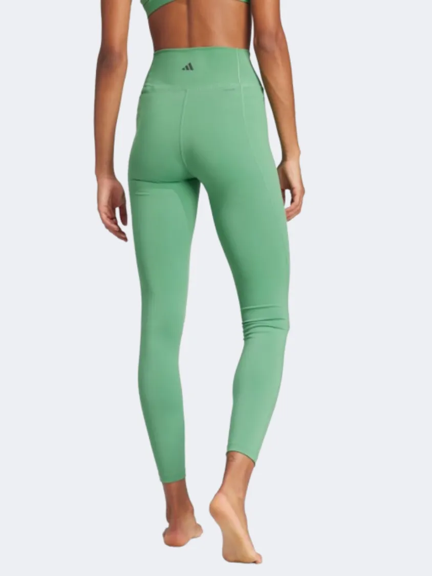 Adidas All Me Essentials Women Training Tight Preloved Green