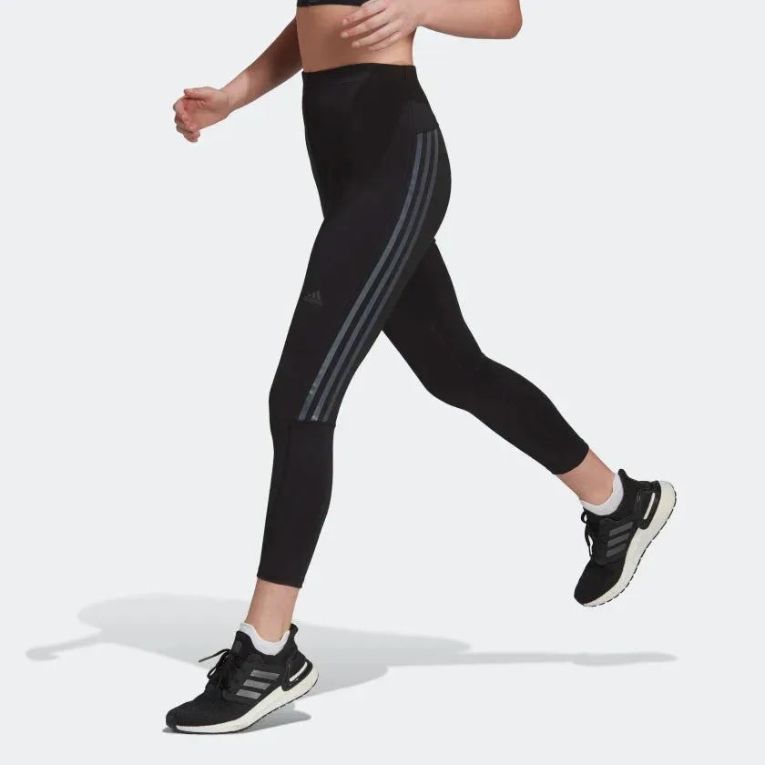 Adidas Run Icons 3-Stripes 7/8 Running Tights -