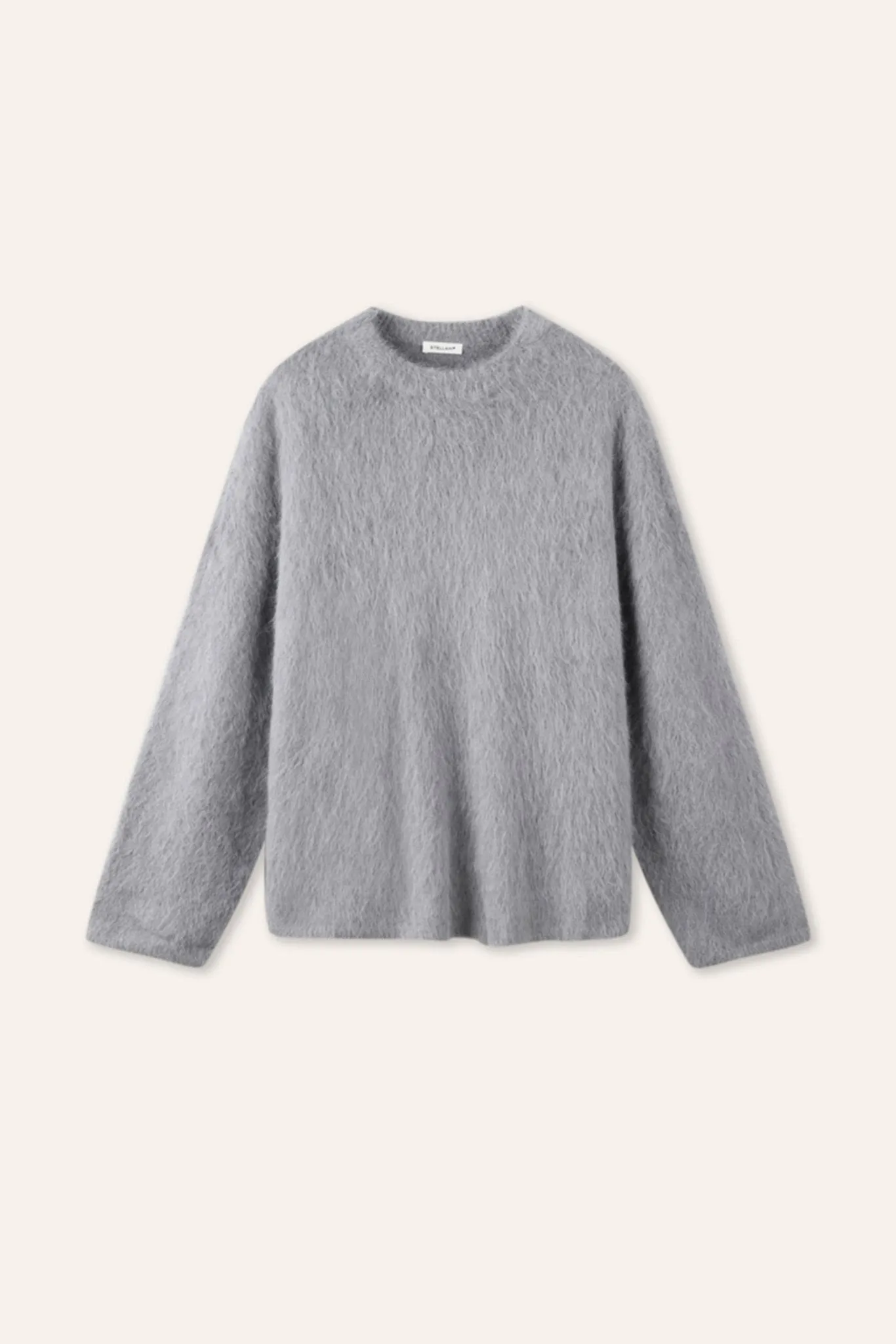 ALPACA wool pullover (Grey)