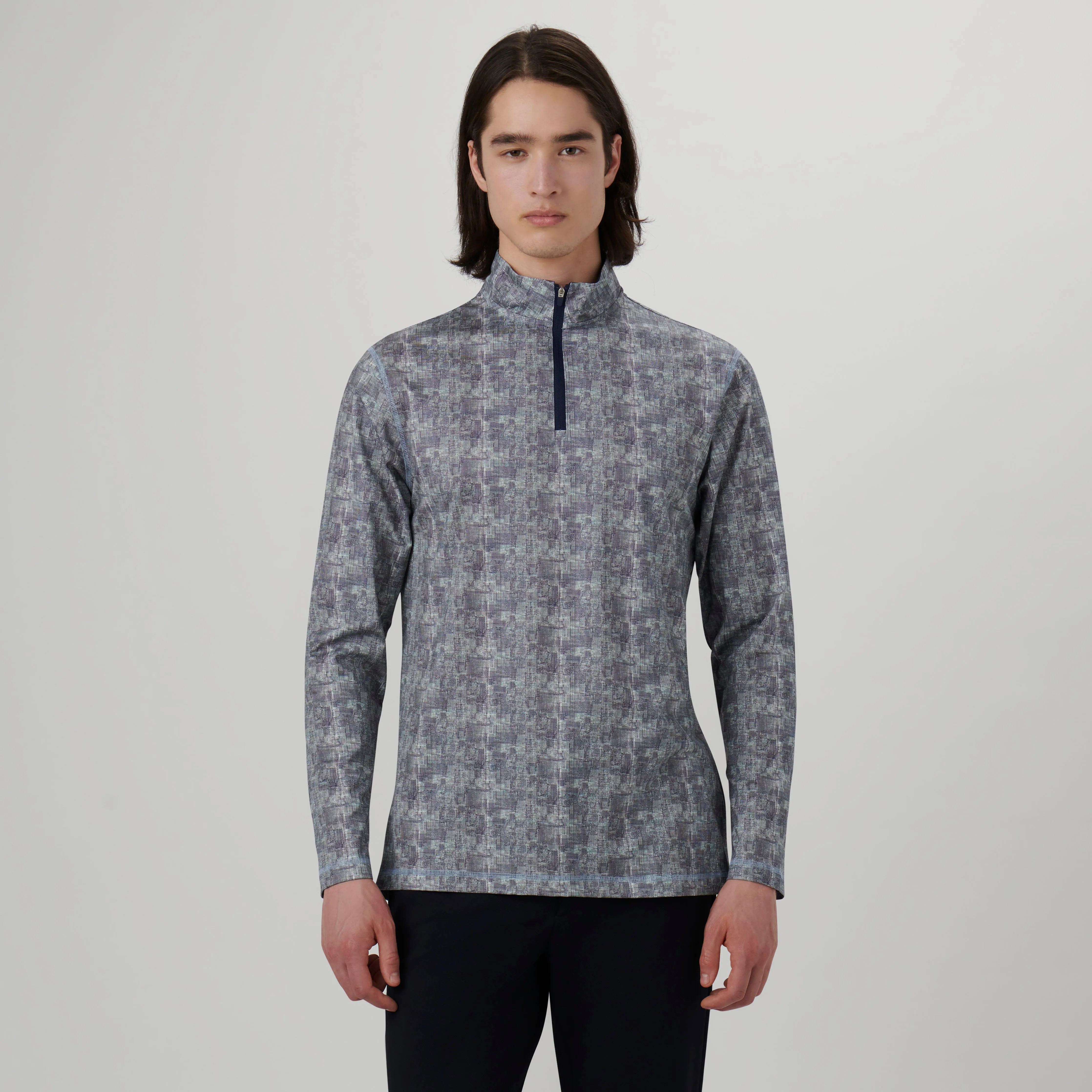 Anthony Abstract OoohCotton Quarter Zip Pullover