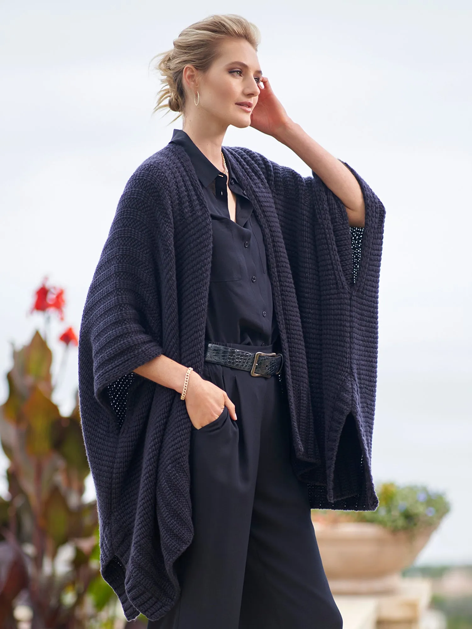 Avery Cashmere Cape