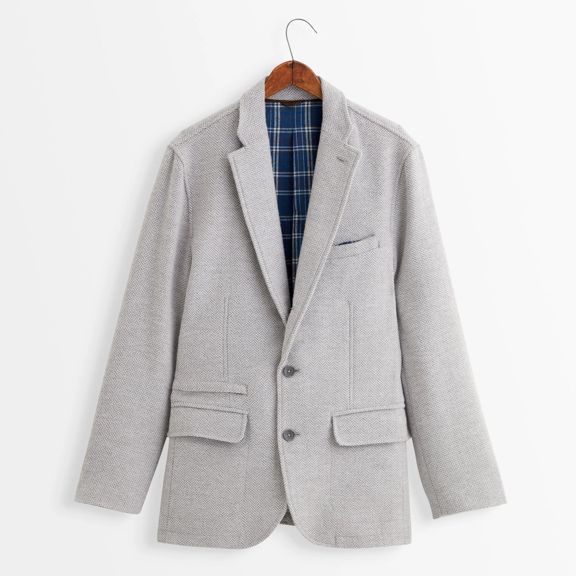 Back East Herringbone Blazer