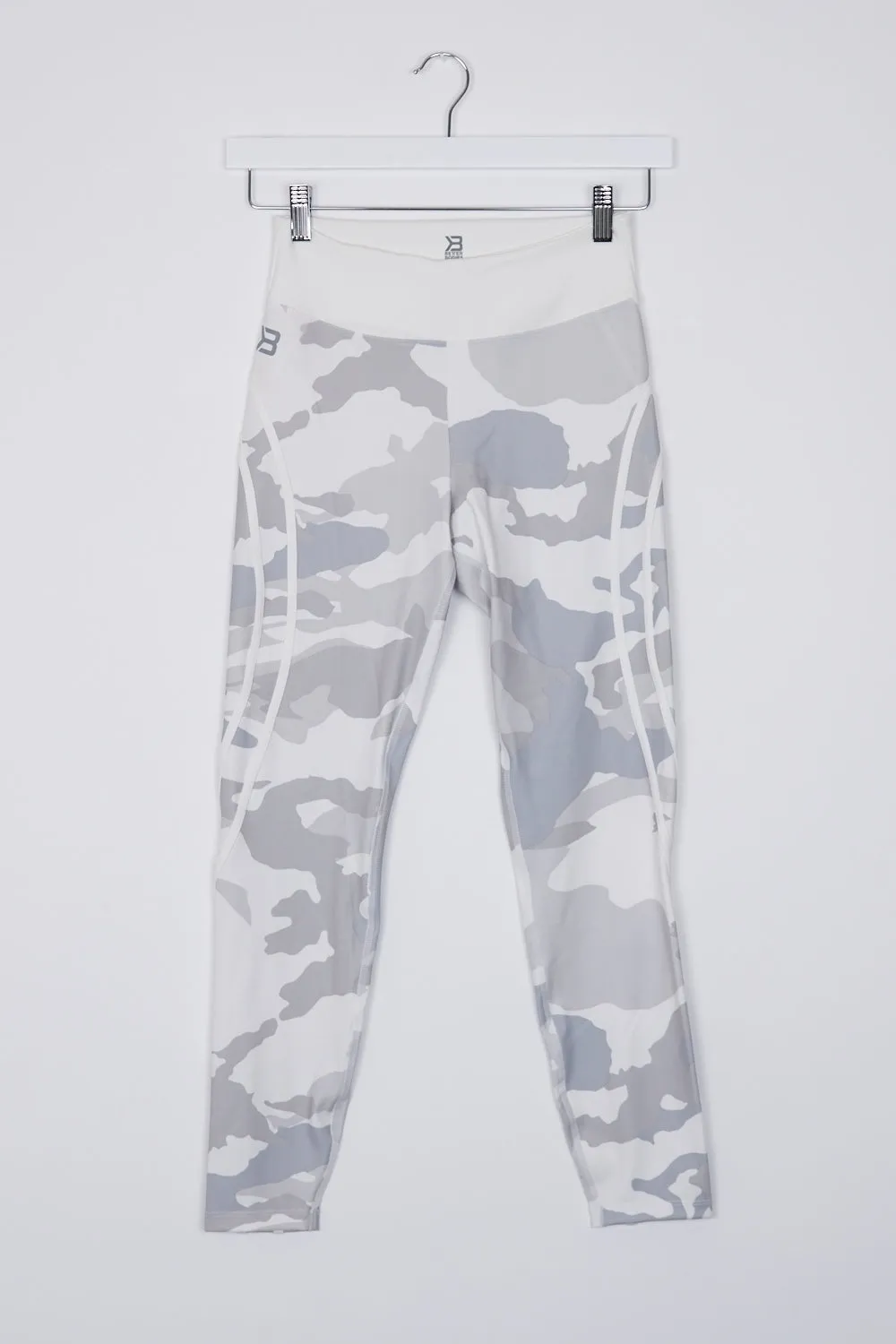 Better Bodies White Camo High Leggings M