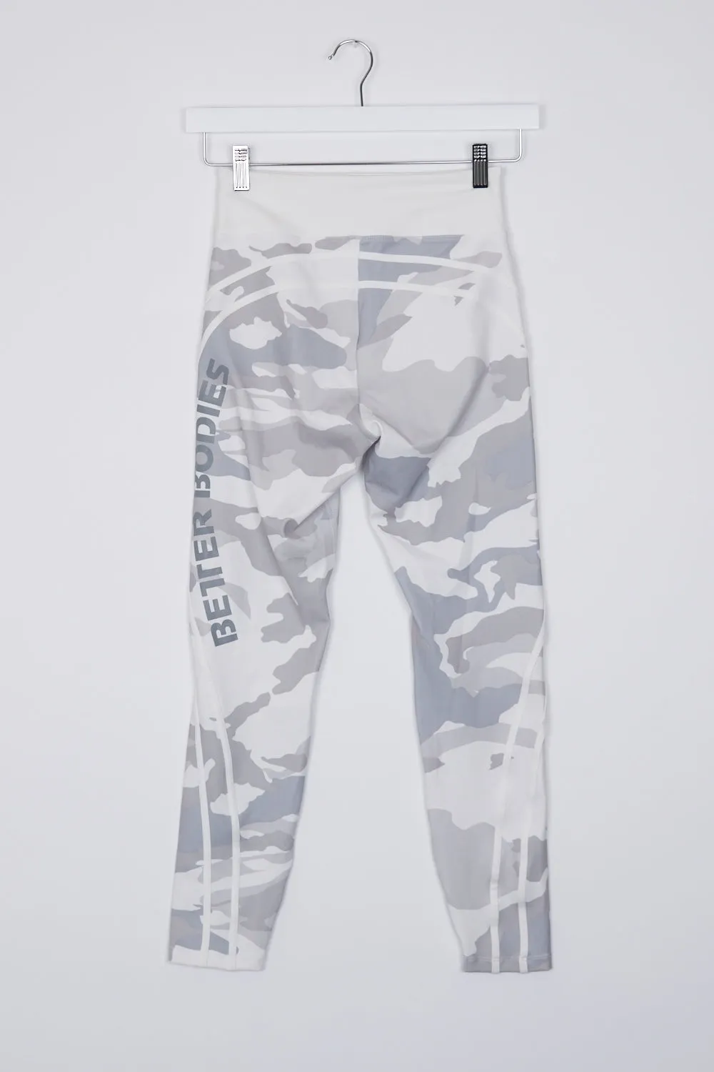 Better Bodies White Camo High Leggings M