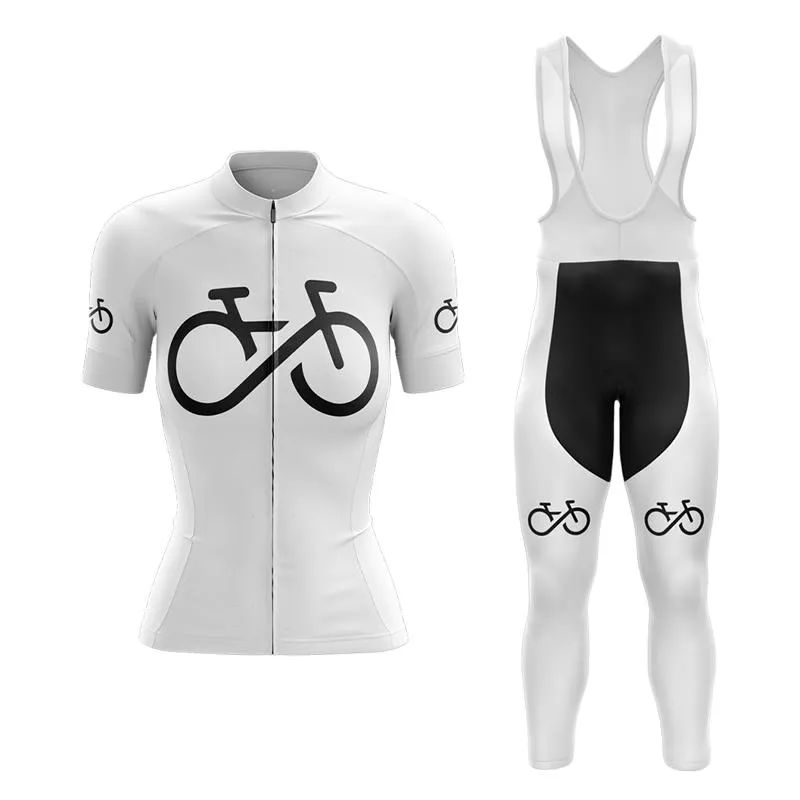 Bike Forever 1.0 Club Cycling Kit (White)