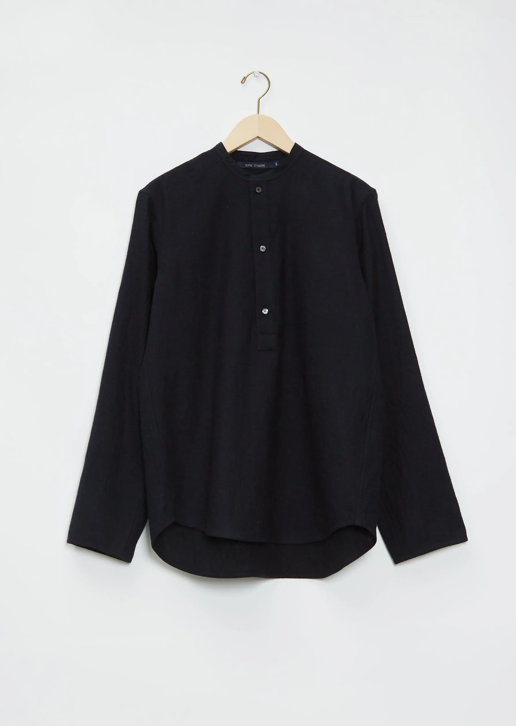 Blues Collar Wool Top