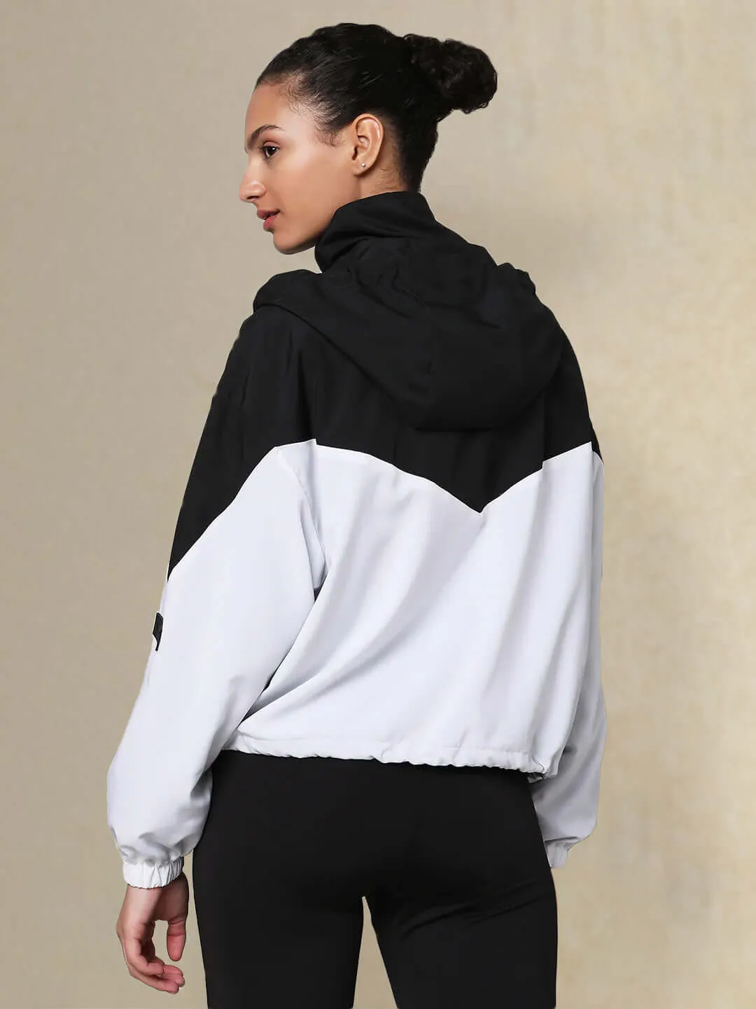 Bomber Jacket Black And White