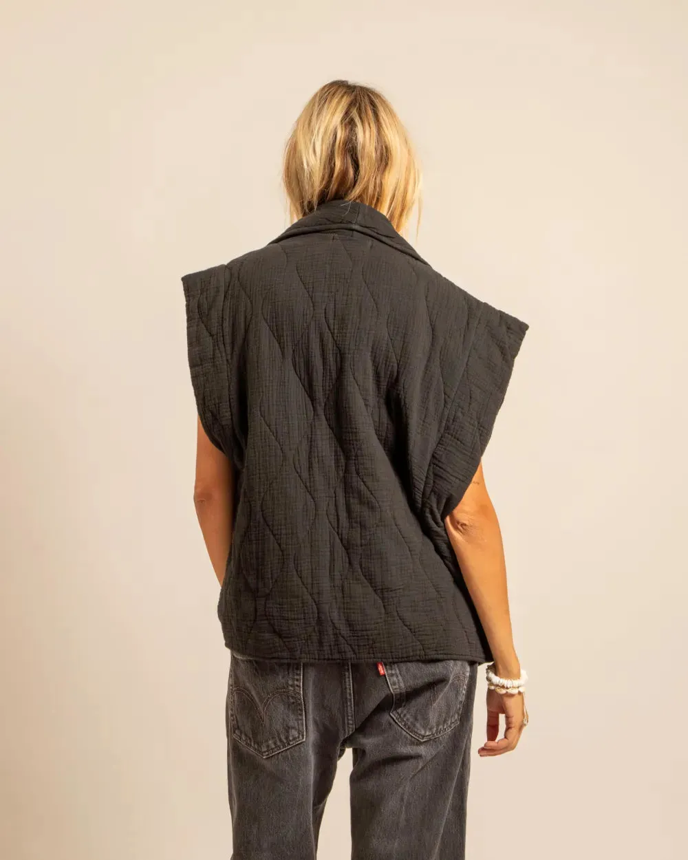 Brooklyn Gilet - Black