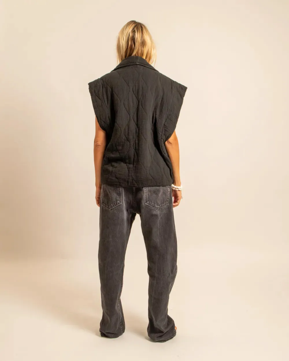 Brooklyn Gilet - Black