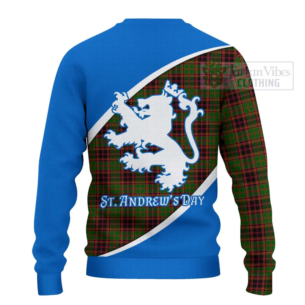 Buchan Family Crest Tartan Ugly Sweater Celebrate Saint Andrew's Day in Style