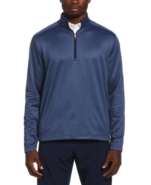 Callaway - Men's Houndstooth 1/4 Zip Pullover