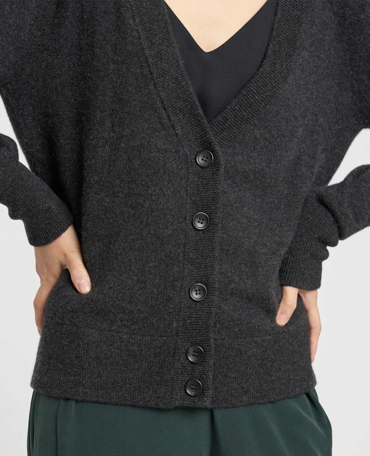 Cashmere V-Neck Cardigan