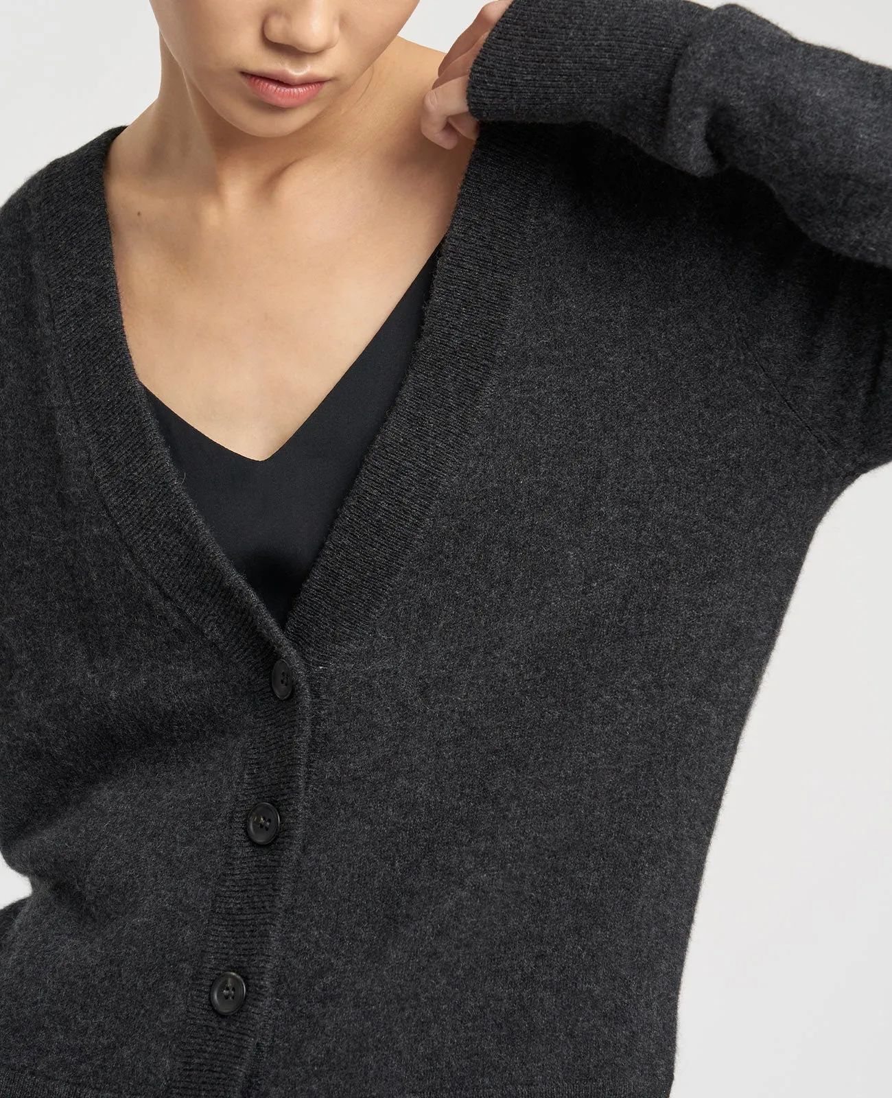 Cashmere V-Neck Cardigan