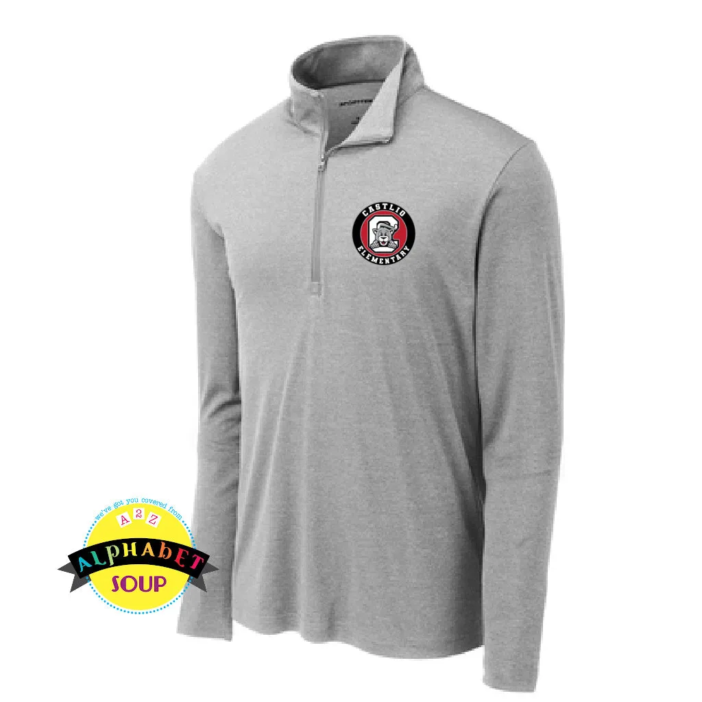 Castlio Elementary Sport Tek Performance half zip Pullover