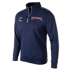 Centennial Speedo Long Sleeve Fleece Quarter Zip Jacket w/ Embroidered Logo