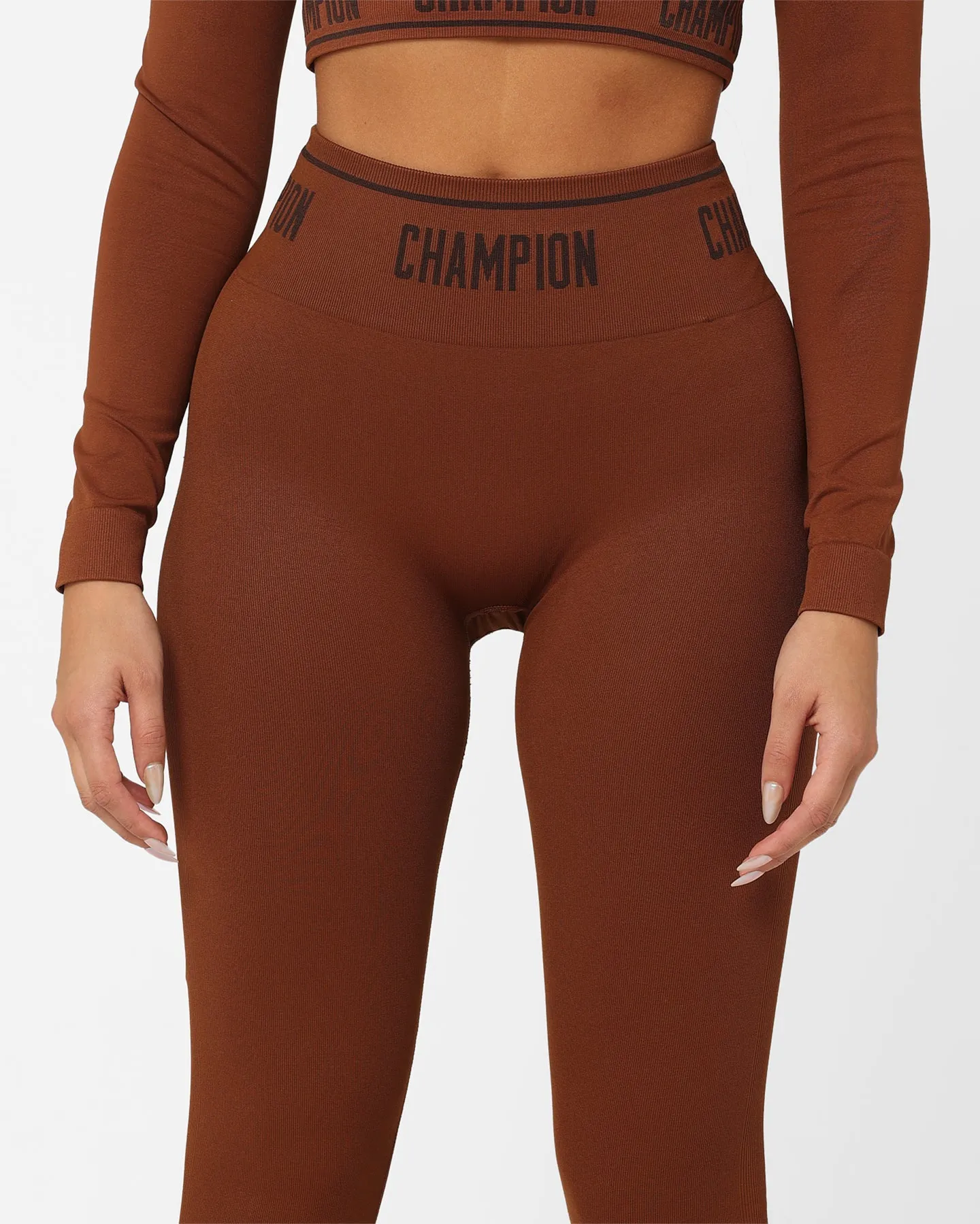 Champion Women's Rochester Flex Full Length Tights Natural Woman