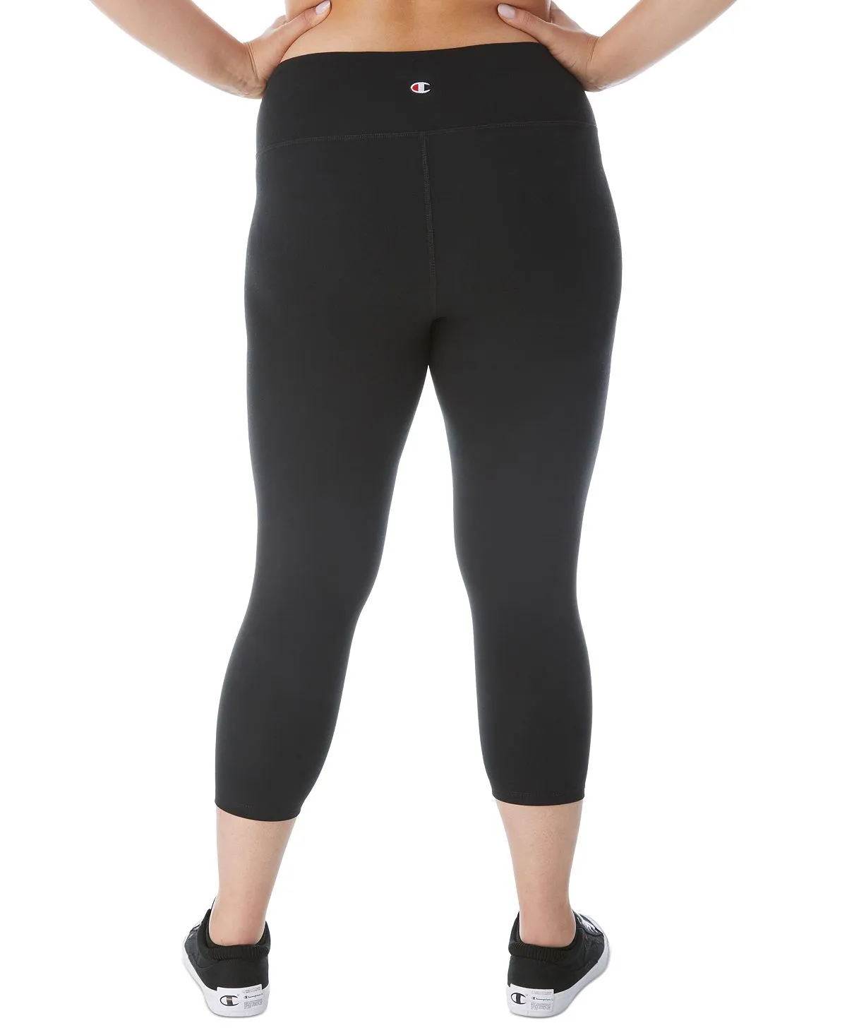 Champion Women's Soft Touch Cropped Leggings Black