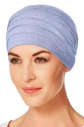 Christine Yoga Turban - Light Blue Melange