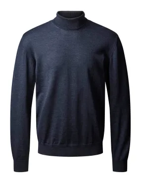 Clipper - 3XL - Milan Pullover Roll Neck, Dark Blue