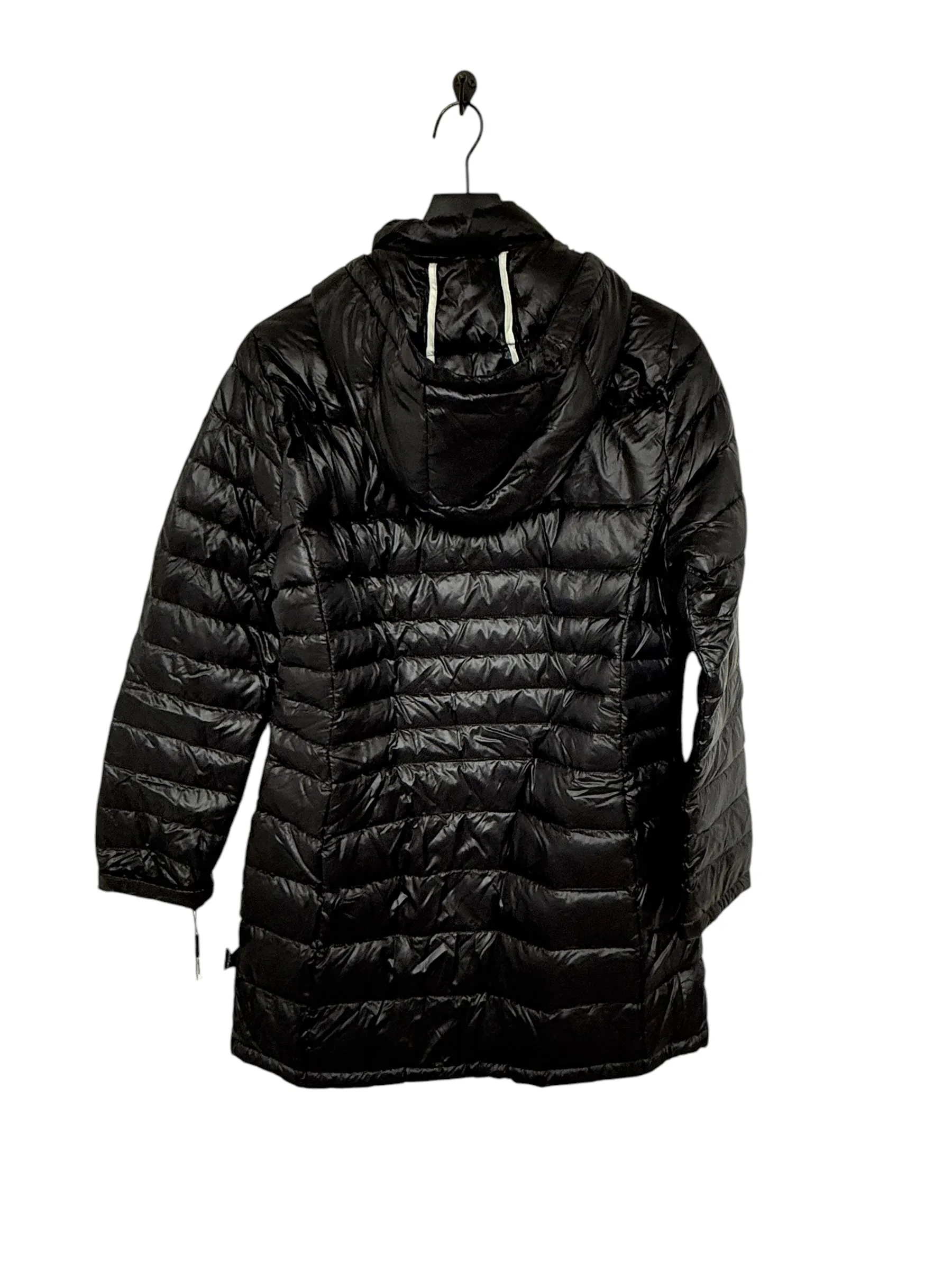 Coat Puffer & Quilted By Calvin Klein In Black, Size: M