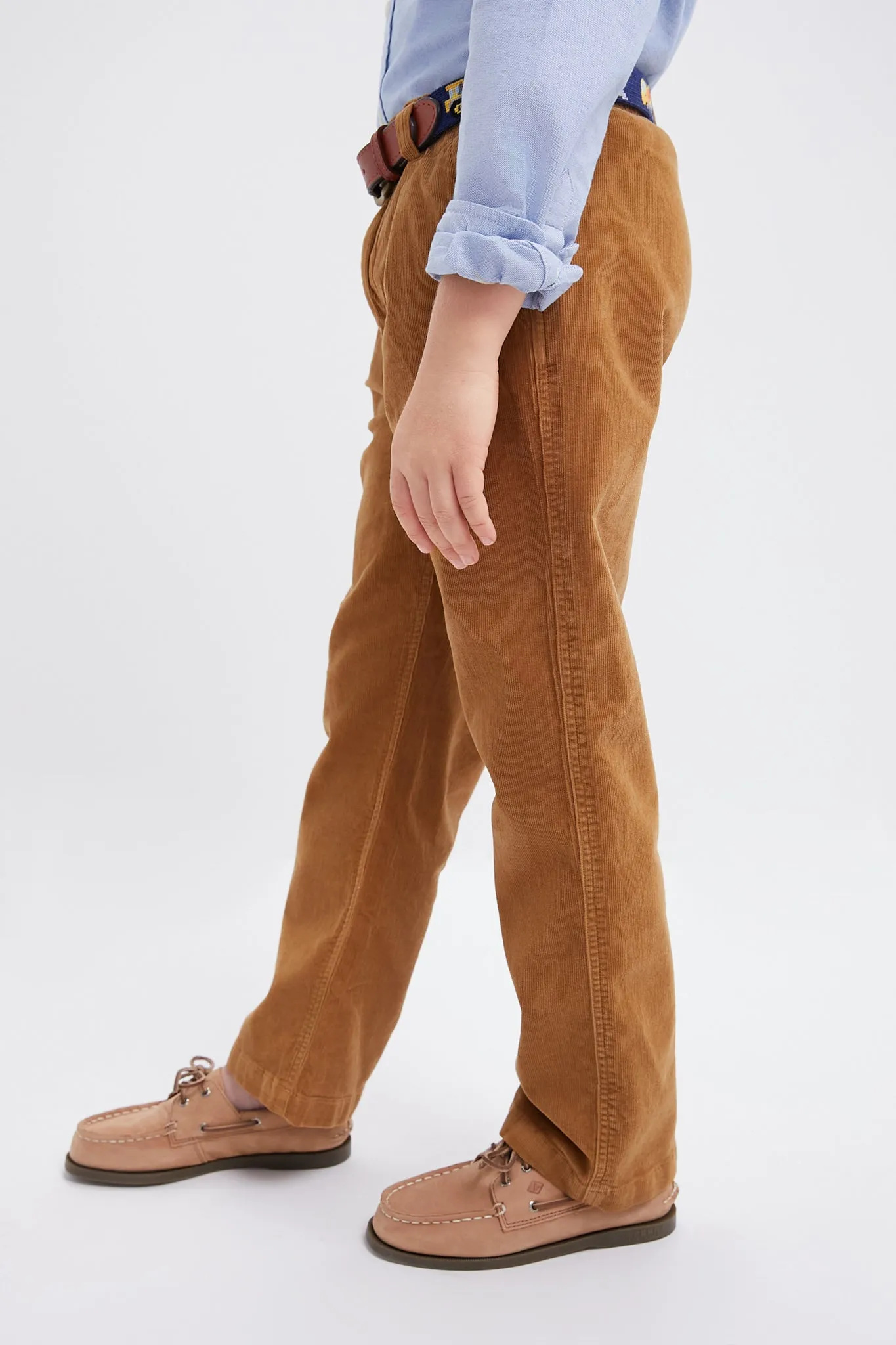 Corduroy Relaxed Fit Easy Pant with Drawstring Waist