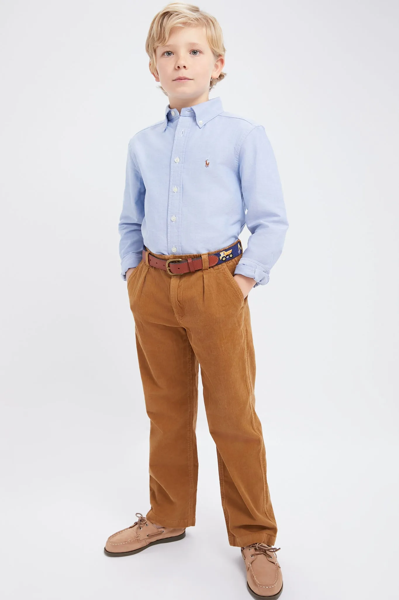 Corduroy Relaxed Fit Easy Pant with Drawstring Waist