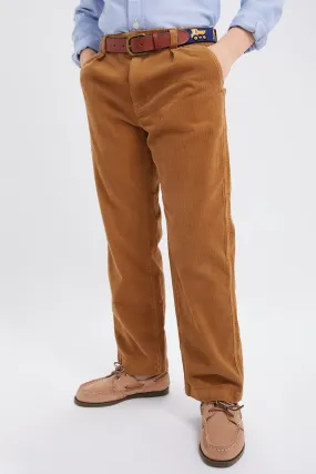 Corduroy Relaxed Fit Easy Pant with Drawstring Waist