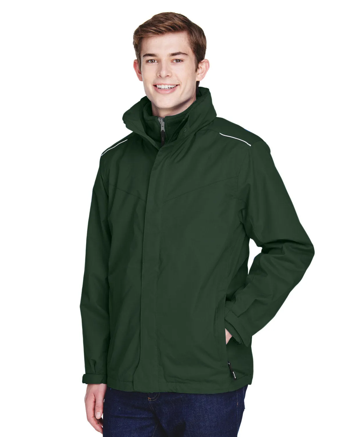 CORE365 Men's Region 3-in-1 Jacket with Fleece Liner