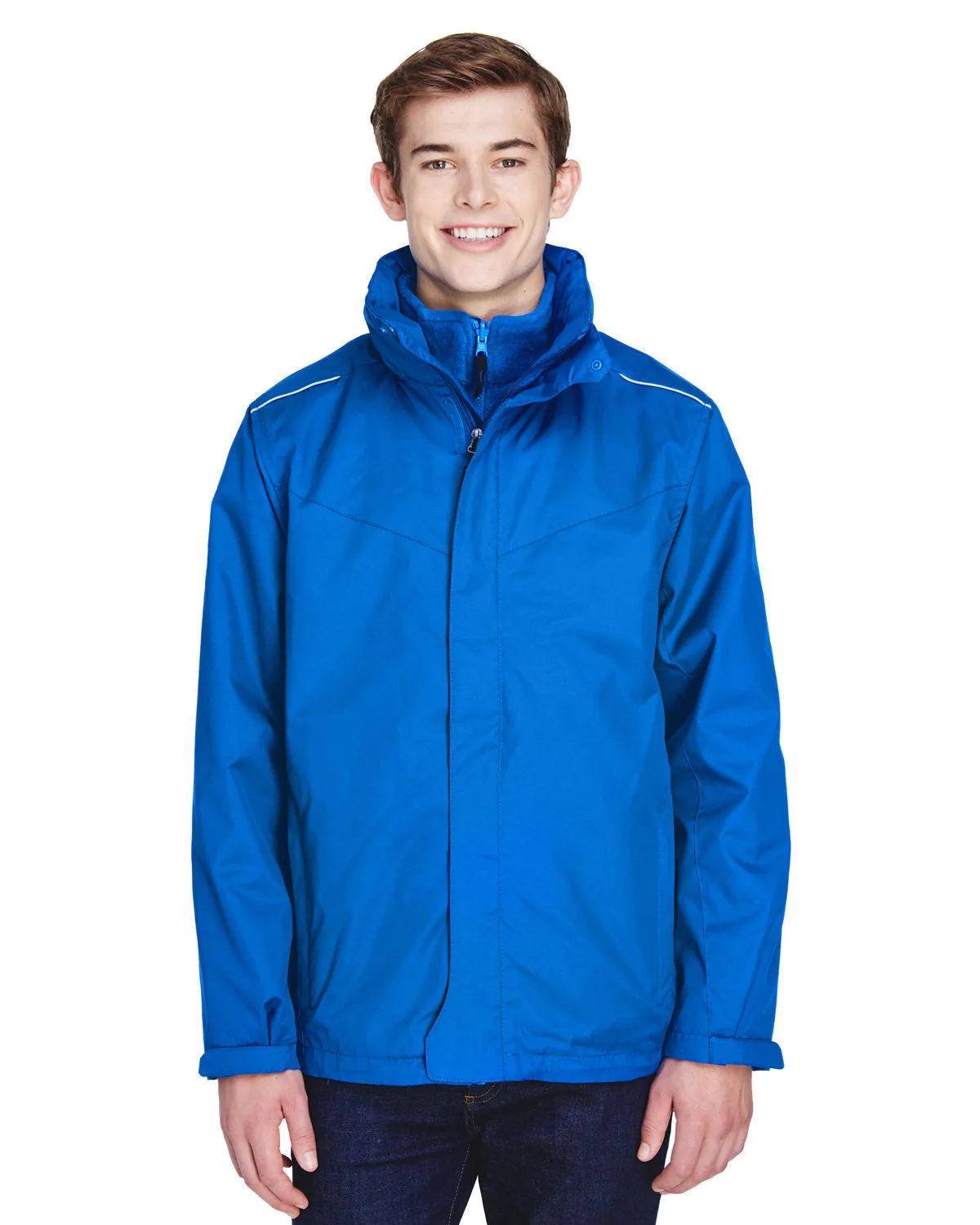 CORE365 Men's Region 3-in-1 Jacket with Fleece Liner