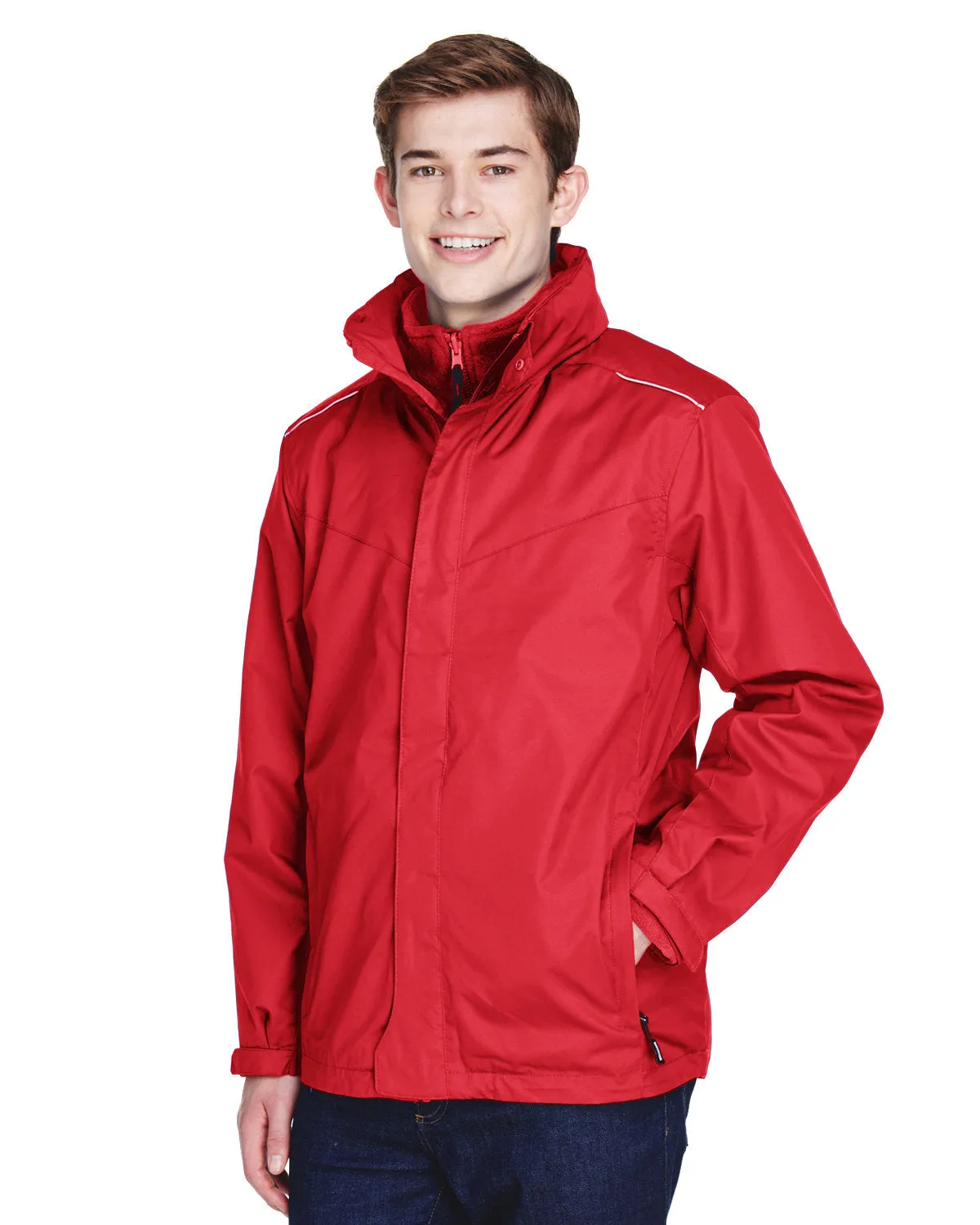 CORE365 Men's Region 3-in-1 Jacket with Fleece Liner