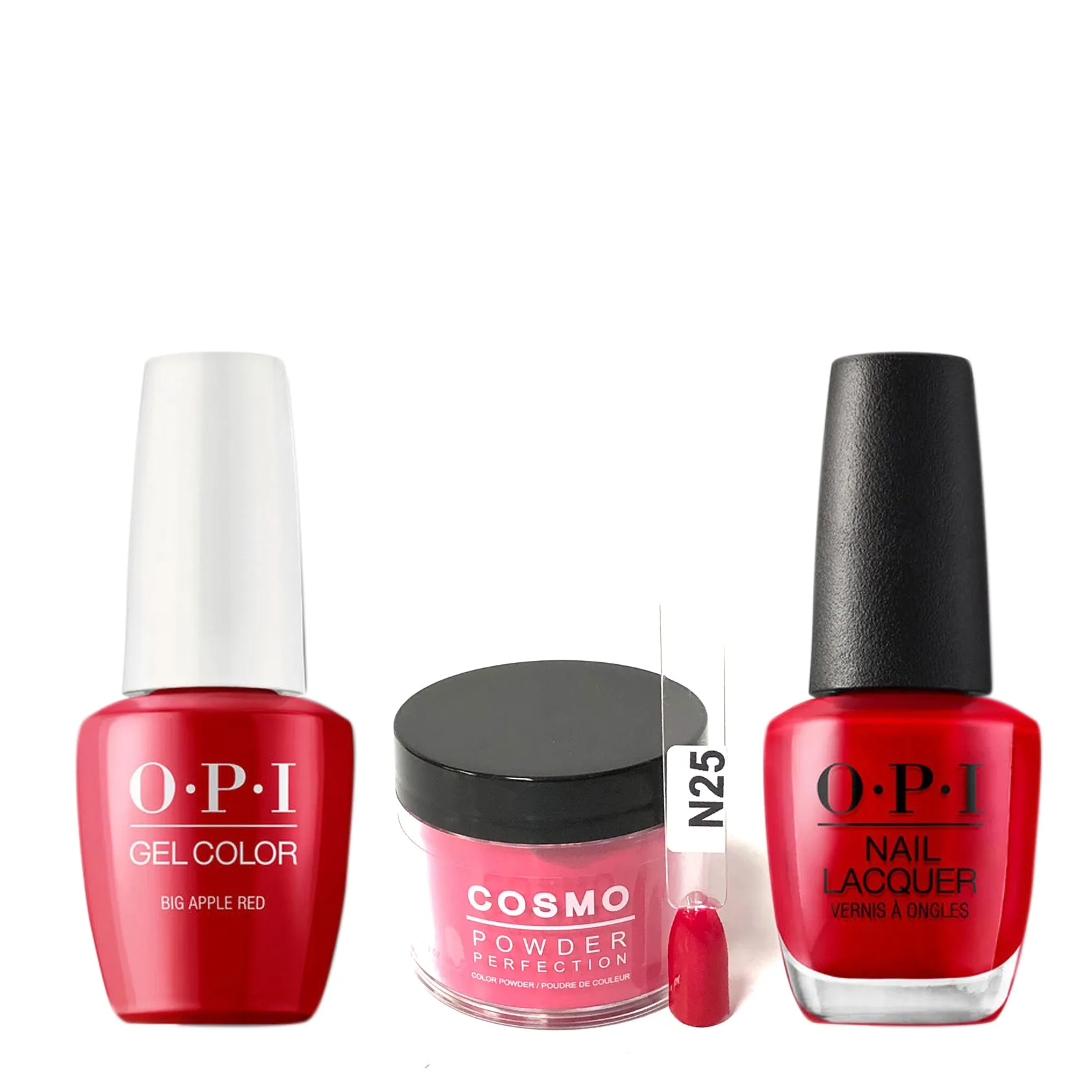 Cosmo 3in1 Dipping Powder   Gel Polish   Nail Lacquer (Matching OPI), 2oz, CN25