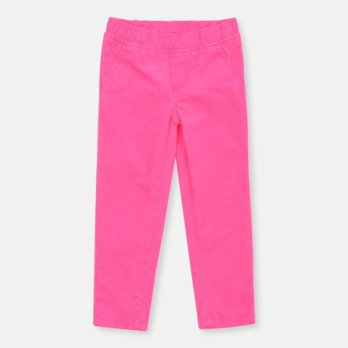 CRT Little Girls Pink Stretch Corduroy Pants Pant 13123