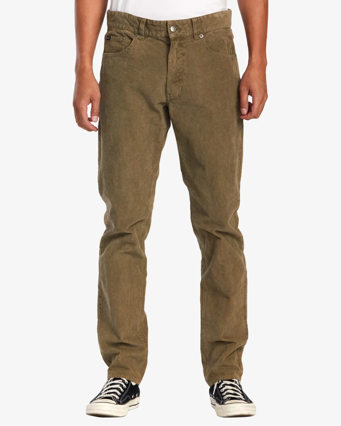 Daggers Pigment Corduroy Pants - Olive