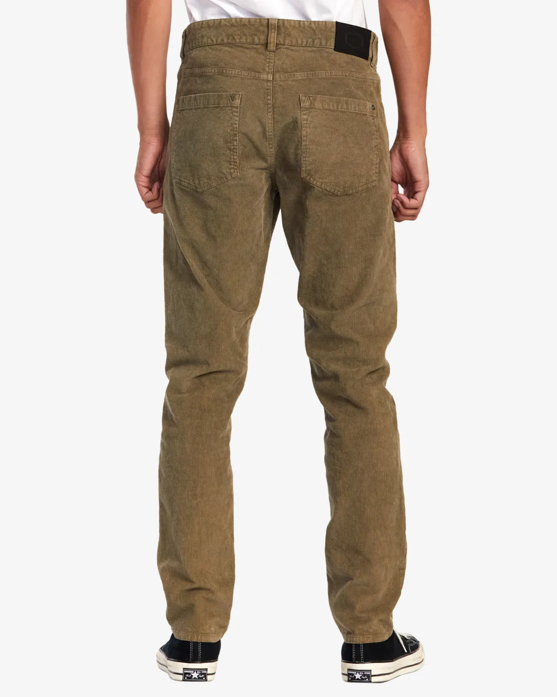 Daggers Pigment Corduroy Pants - Olive