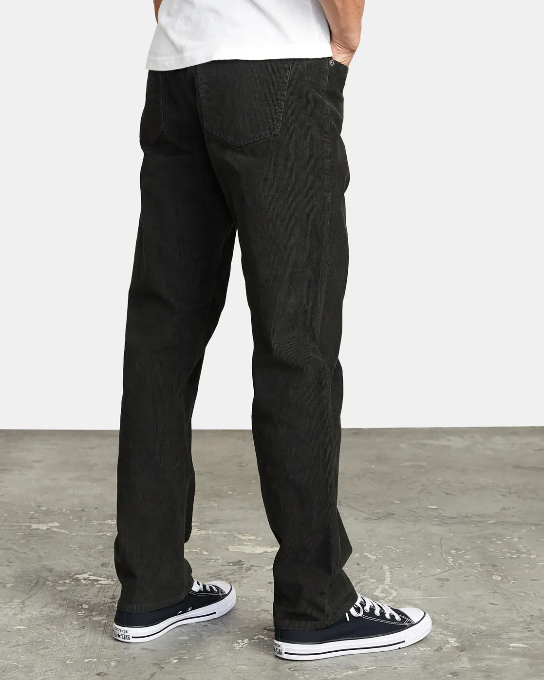 Daggers Pigment Corduroy Pants - Pirate Black