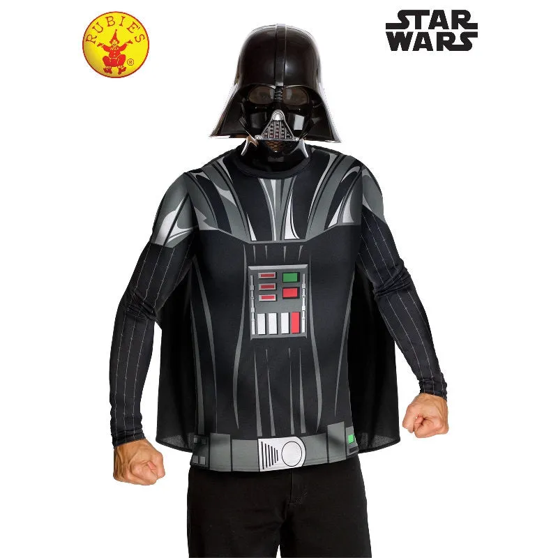 Darth Vader Classic Costume Top & Mask - Adult