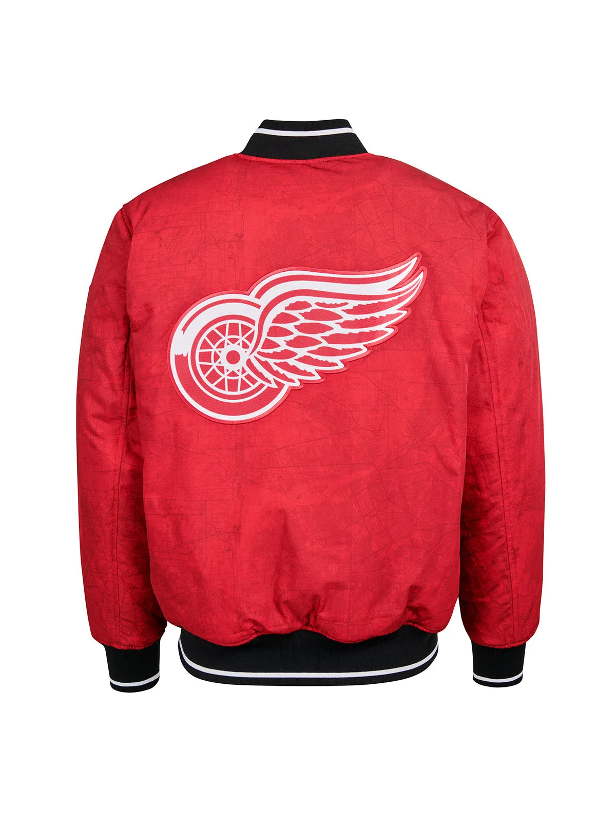 Detroit Red Wings Reversible Bomber