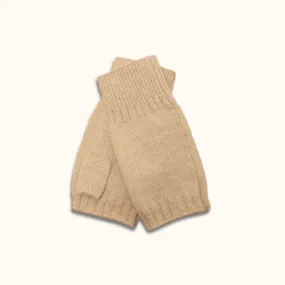 DOVIANA Luxe 100% Cashmere Short Fingerless Gloves