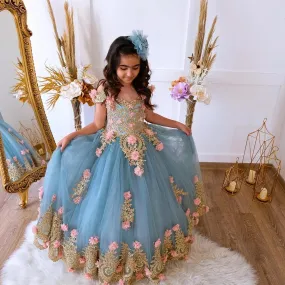 Dreamlike Fairy-Tale Dress A Must-Have Dress for Perfect Fairy-Tale Memories A Little Princess's Luxury Palace Dream