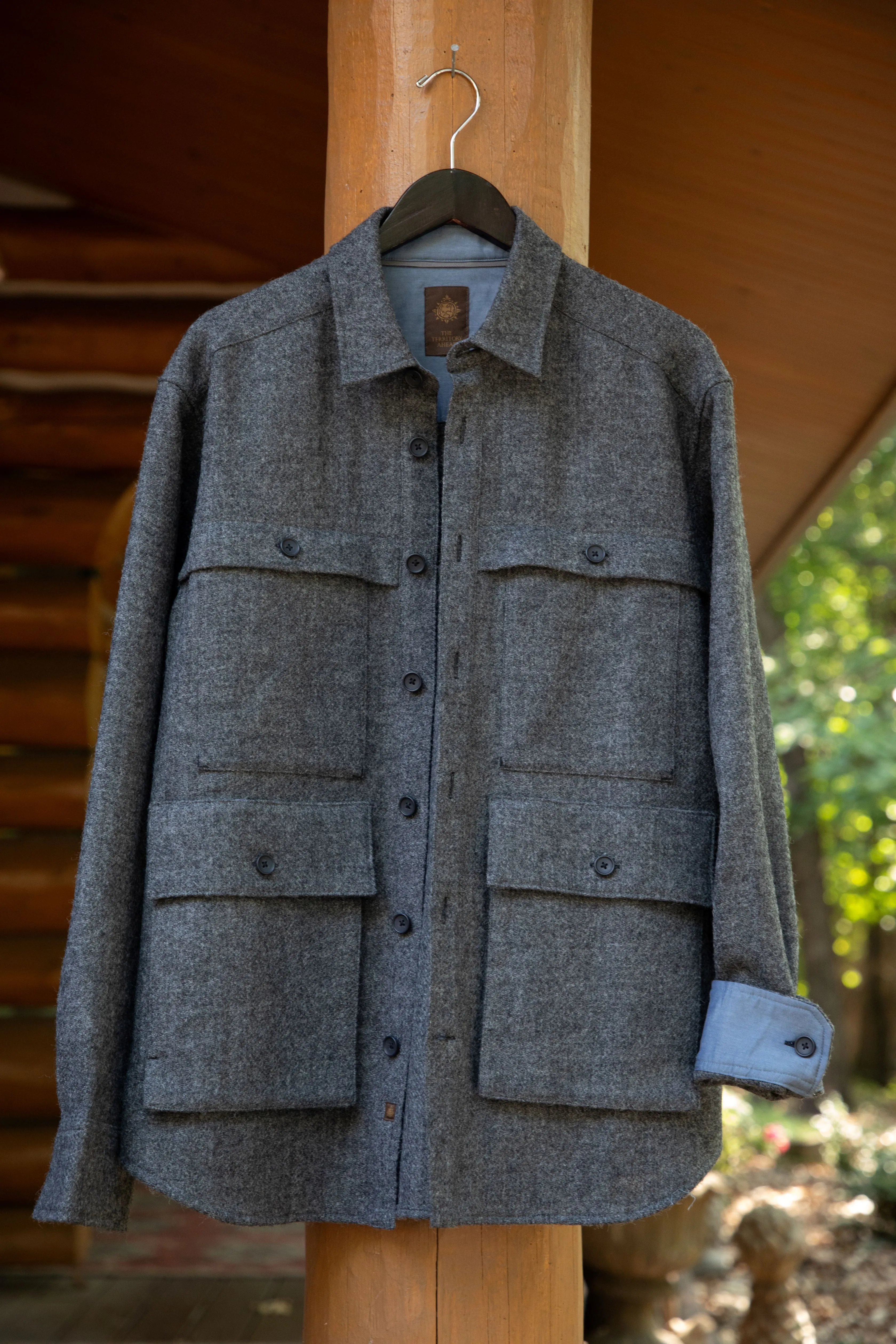 Essex Junction Wool Shacket