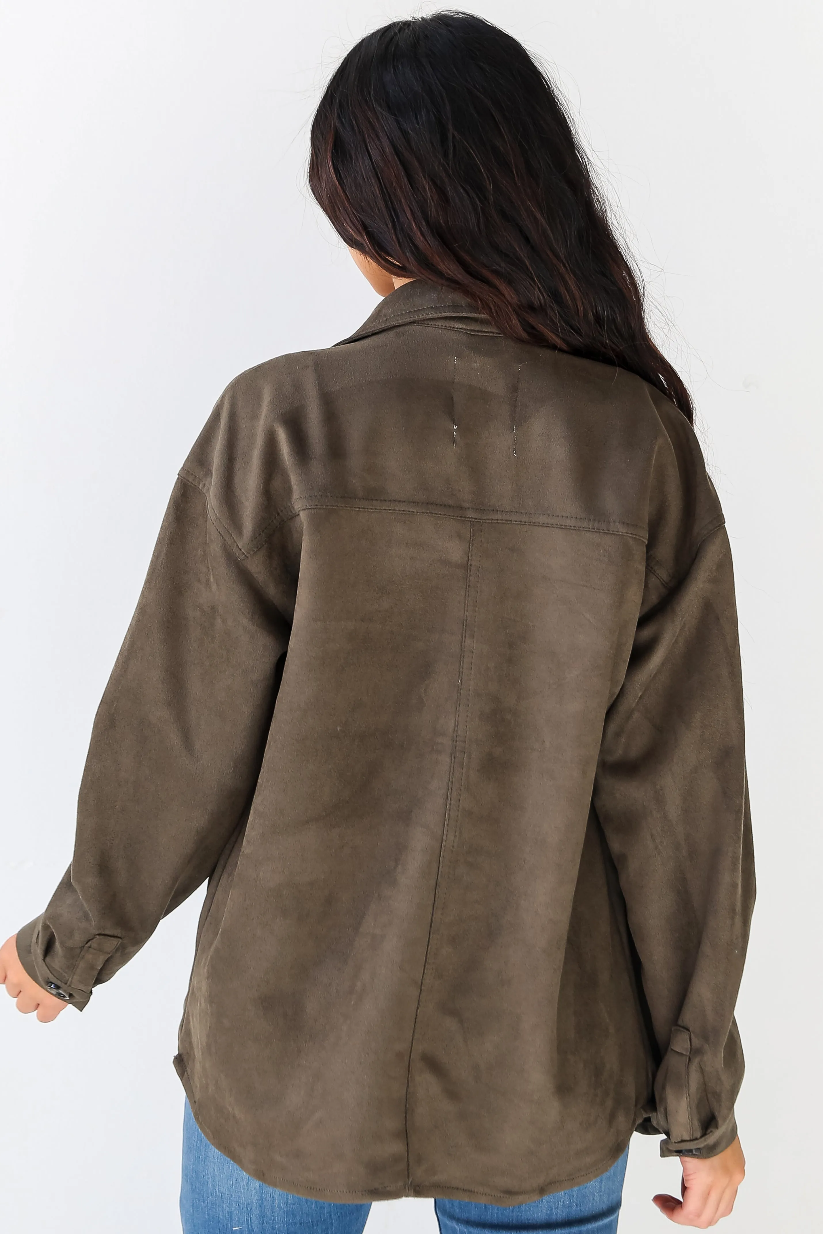 FINAL SALE - Effortlessly Elevated Suede Shacket