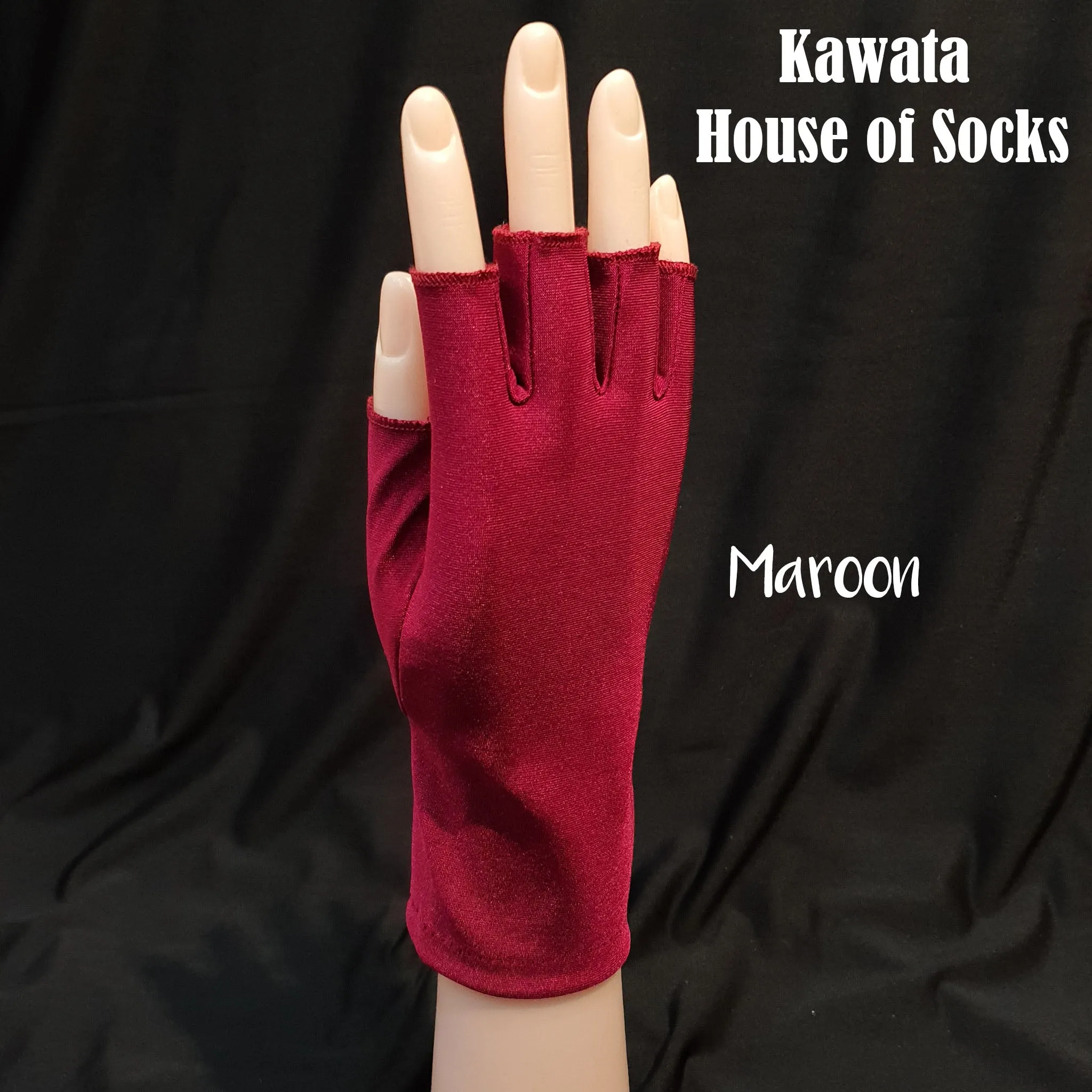 Fingerless Satin Glove