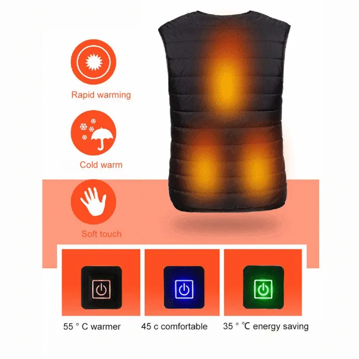 FireVest™ - Unisex Warming Heated Vest Jacket