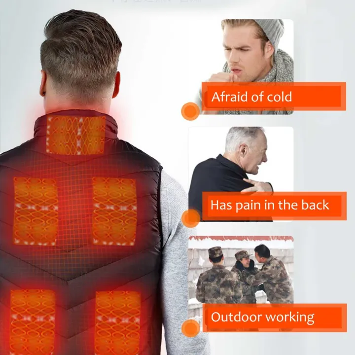 FireVest™ - Unisex Warming Heated Vest Jacket