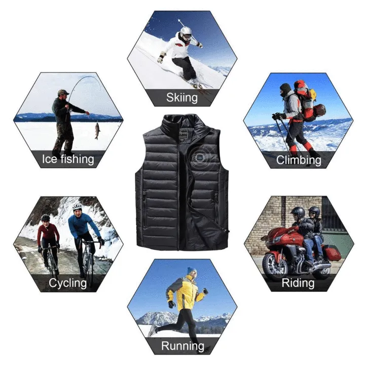 FireVest™ - Unisex Warming Heated Vest Jacket